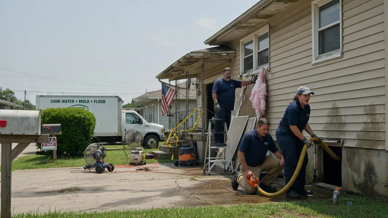 Water Damage Repair in Emporia, KS near me